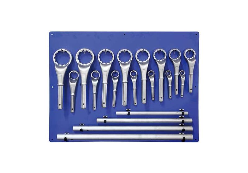 ست آچار یکسر رینگ چپقی , ست آچار یکسر رینگ چپقی RSCO ، آچار یکسر رینگ تمام فولاد