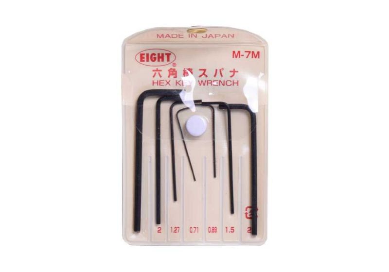 EIGHT Allen Wrench Set in Wallet M-7