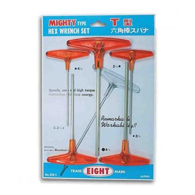 JONNESWAY T Handle Allen wrench Set  018-1