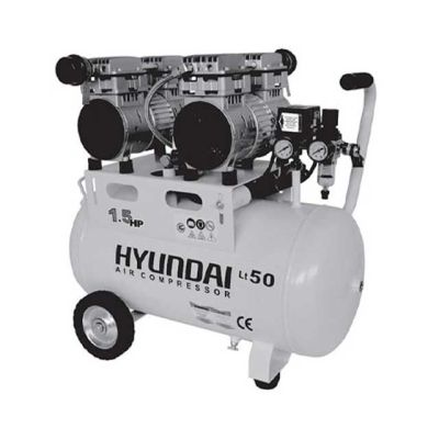 کمپرسور هوا سایلنت 50 لیتری هیوندای مدل 1550-AC