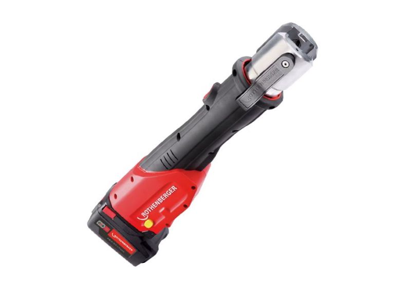 Battery powered pex pipe press made in Germany