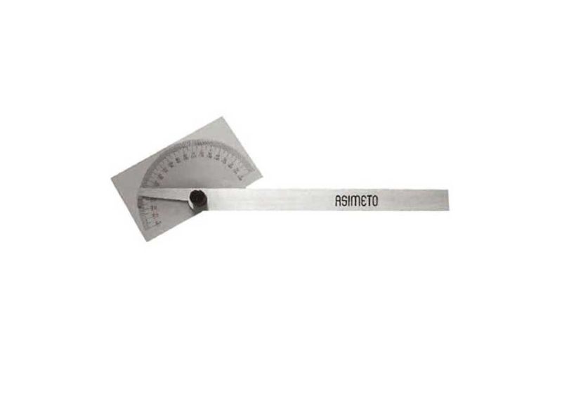 Asymto metal protractor model 1-01-490