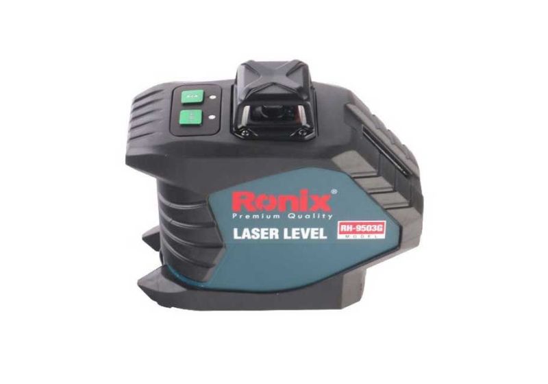 تراز لیزری رونیکس دو خط 360 درجه نور سبز مدل RH-9503G