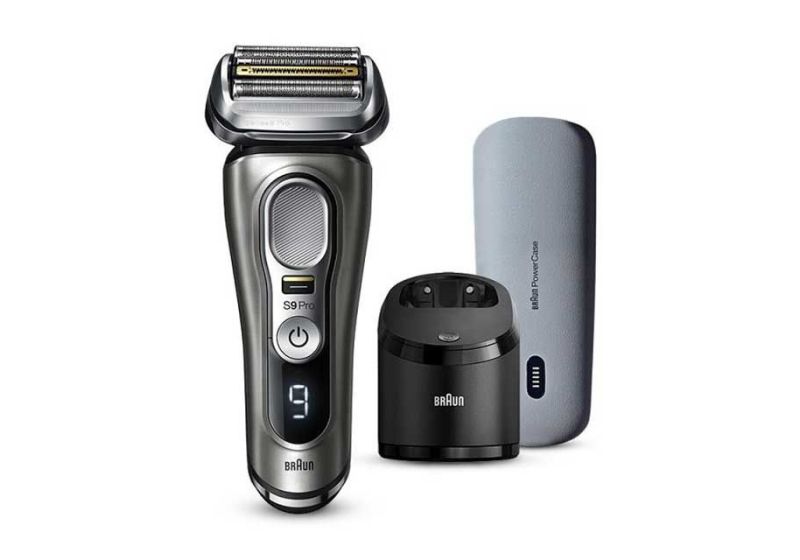 BRAUN Shaver 9475cc| 4+1 shaving head and Power case