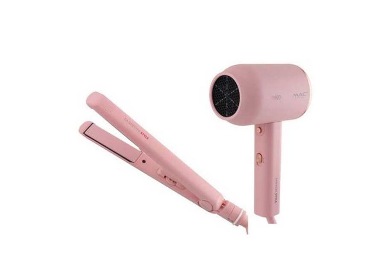 MC-6605 مجفف شعر ومكواة فرد الشعر MC-6605