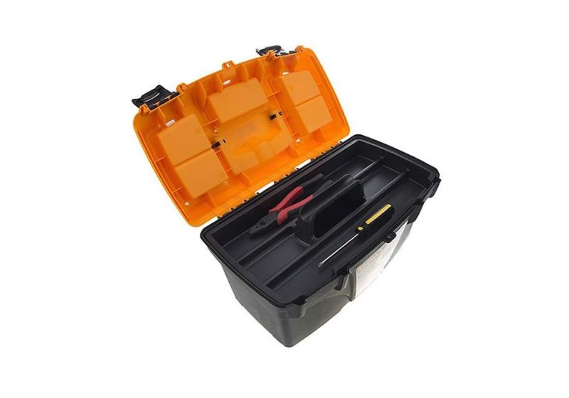 Plastic Tool Box Me16i | 10 compartments and 2 plastic locks