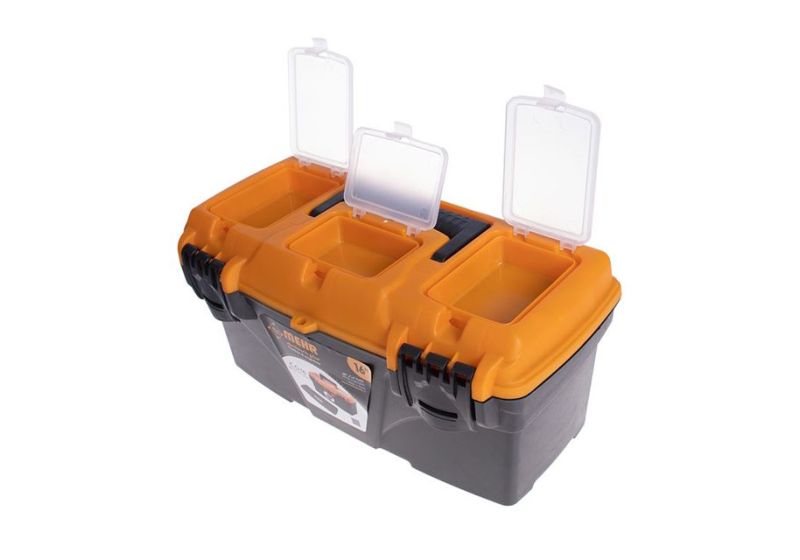 Plastic Tool Box Me16i | 10 compartments and 2 plastic locks