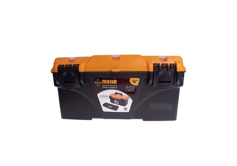 Plastic Tool Box Me16i | 10 compartments and 2 plastic locks