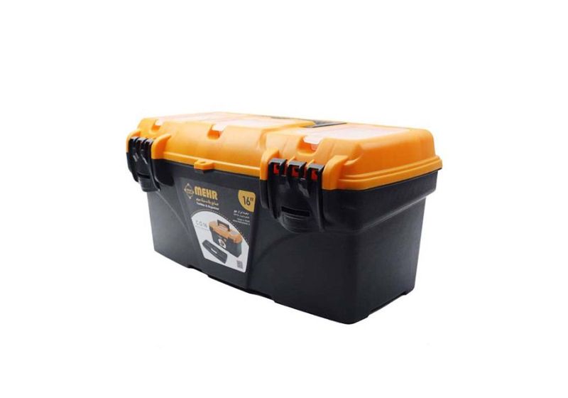 Plastic Tool Box Me16i | 10 compartments and 2 plastic locks