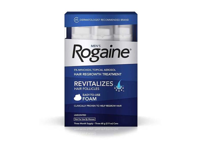 Men’s Hair Regrowth  & Anti-Hair Less Foam| Rogaine