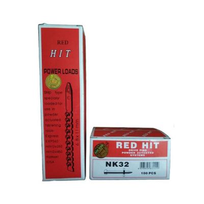 Red Hit Nail and Powder 4.7 mm 100 pcs model NK42