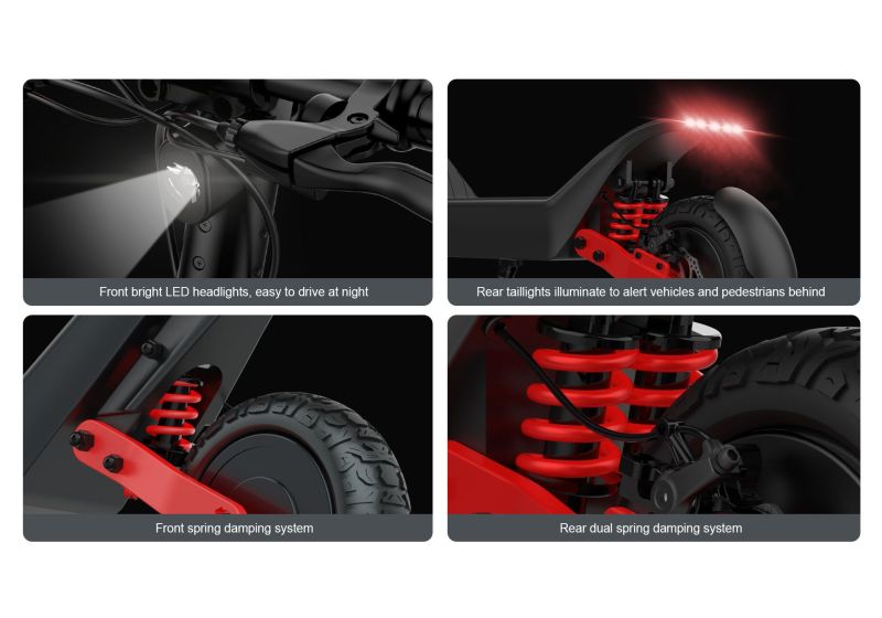 Rechargeable electric scooter SCA3ZI-RSCO| Best price