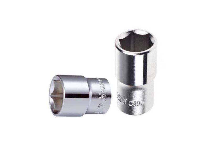 بکس تکی کوتاه 1/4 اینچ هنس 6 پر و 12 پر مدل 2400A