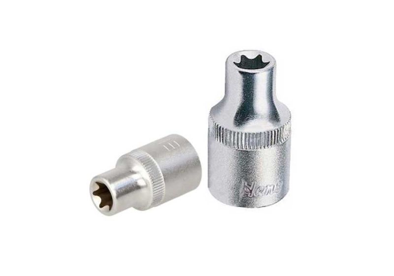 Short E-Star Socket, 1/2Inch Hans-4410E