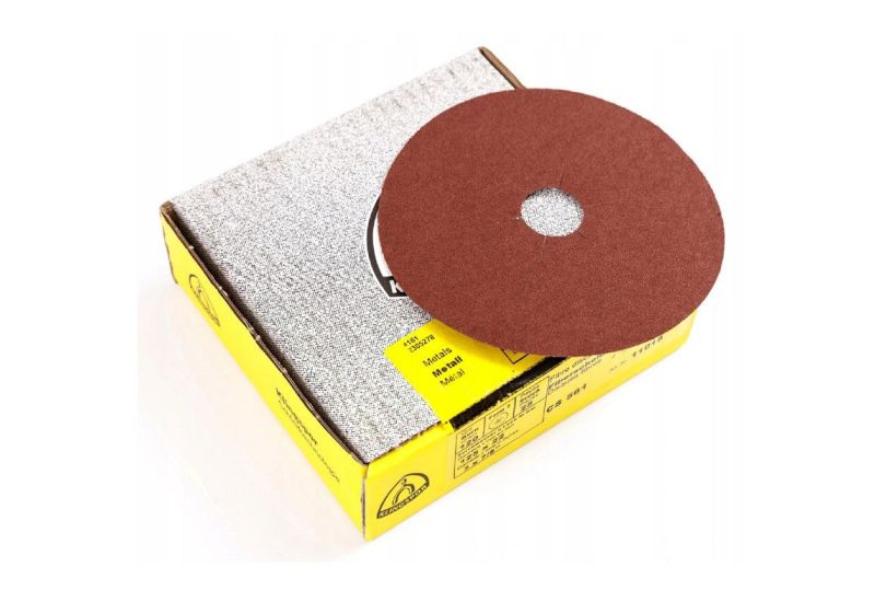 Fiber Round Sandpaper Disc 115 mm | Disc diameter: 115 mm