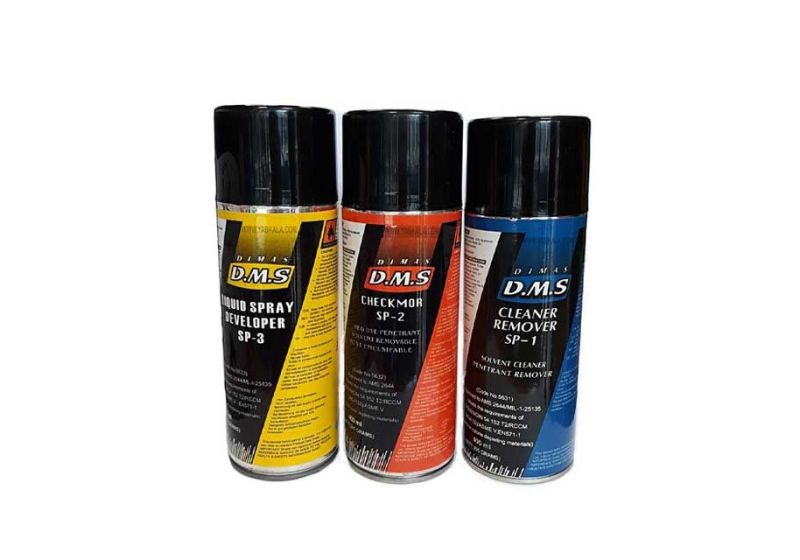 DMS non destructive testing spray set