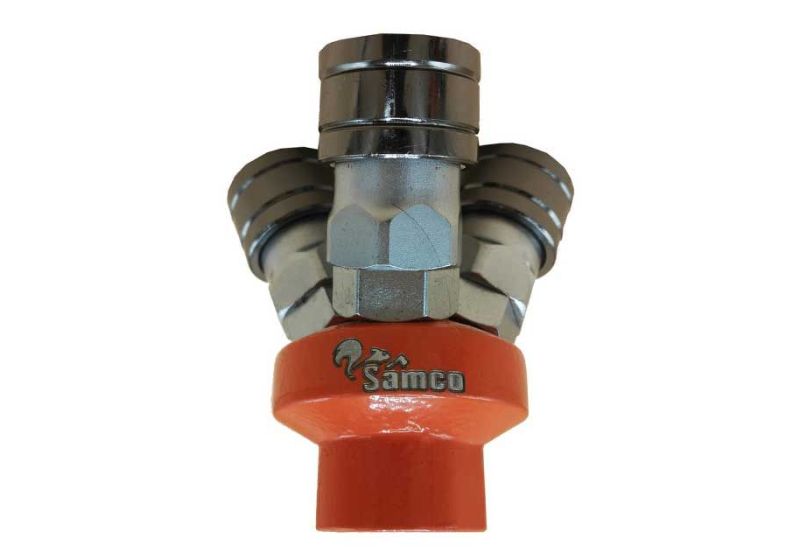 SAMCO Pneumatic Coupling YP03|Chrome plated for high strength