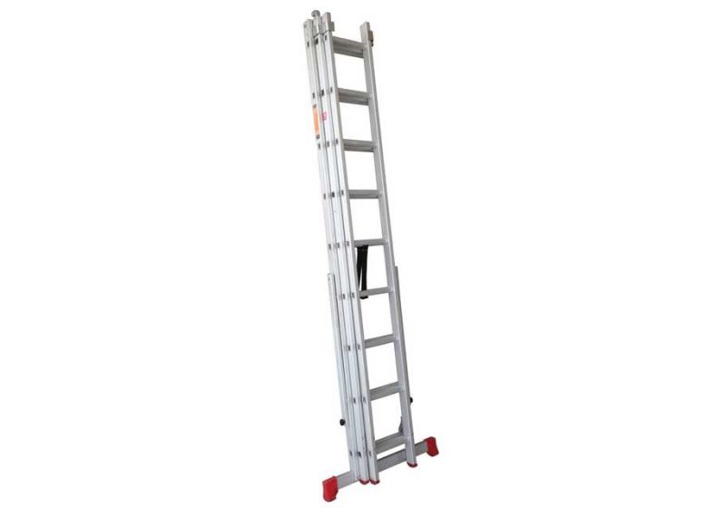 خرید نردبان 27 پله آلوپات دو طرفه کشویی مدل 7.5m