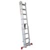 Allopath 27-step double-sided sliding ladder model 7.5m