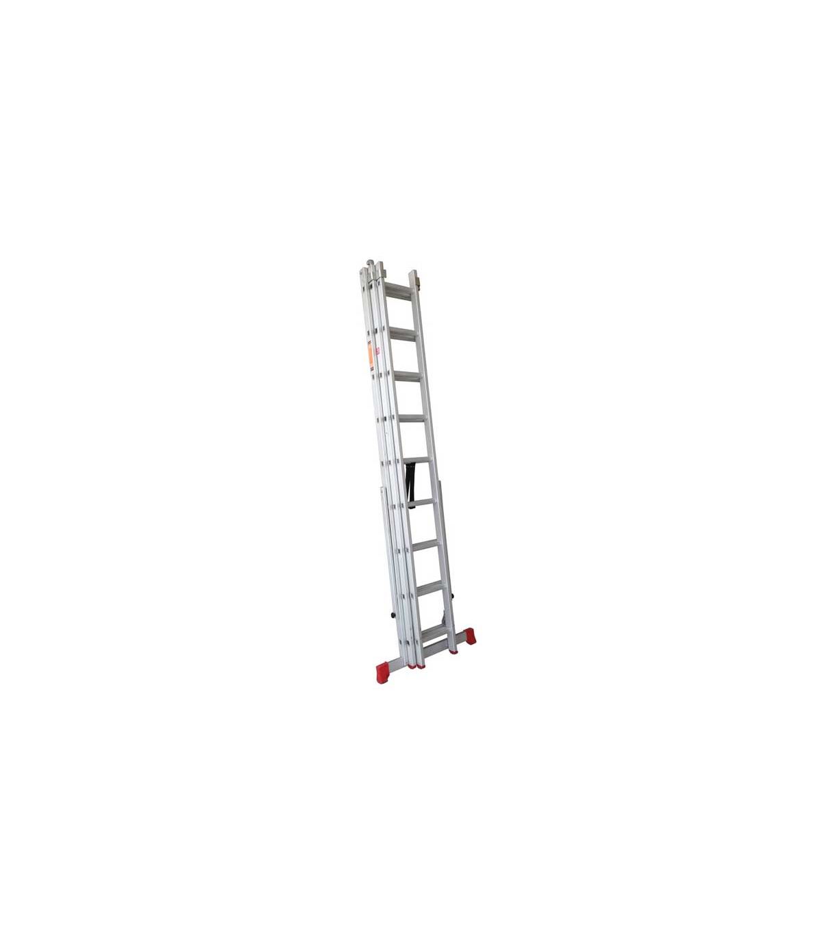Allopath 27-step double-sided sliding ladder model 7.5m