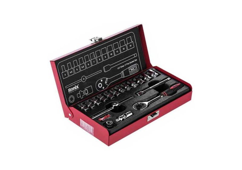 مجموعة أدوات إصلاح مع صندوق27قطعهrh-2627 متوفر بارخص الاسعار و اعلی جودة فی مبیعات رستگار صنعت