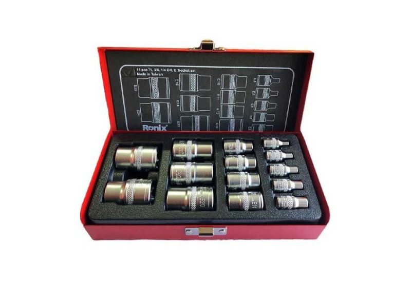 Combination E-Star Socket Set 4-Piece Ronix |RH-2695