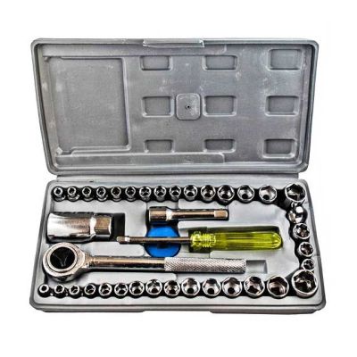 آچار بکس و سری آچار بکس 40 عددی چینی مدل BPRFG - 28