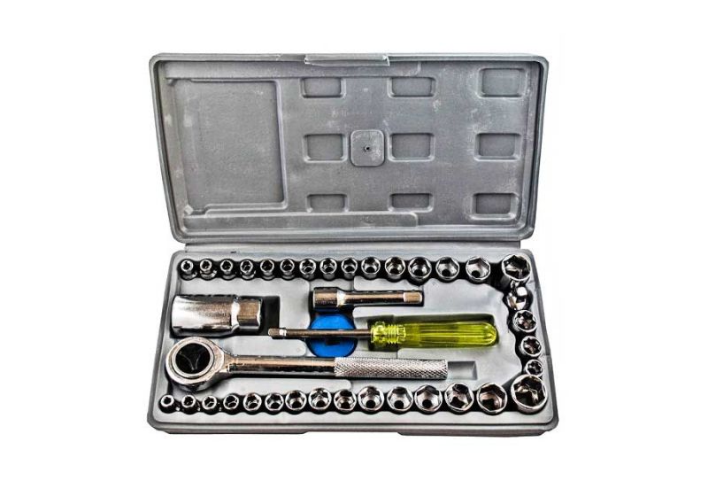 آچار بکس و سری آچار بکس 40 عددی چینی مدل BPRFG - 28