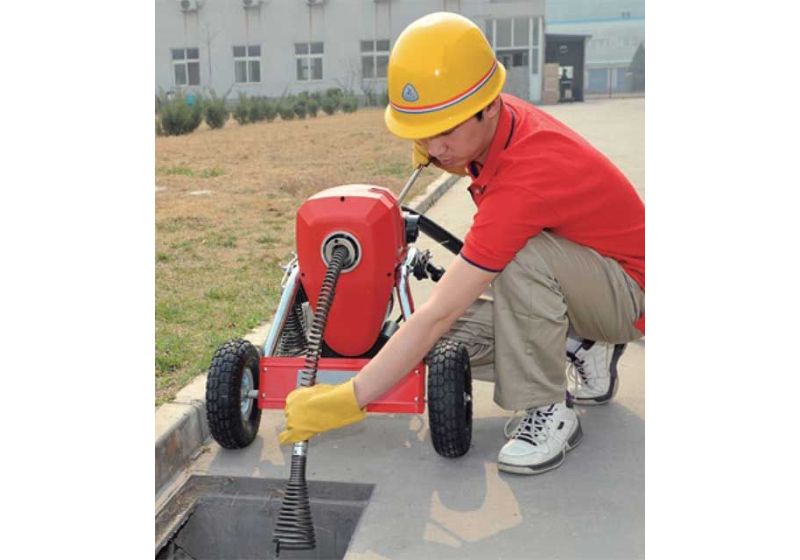 RSCo electric sewer cleaning machine