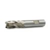 Short White 4Flute End Mill | Hongda - HSSE 15