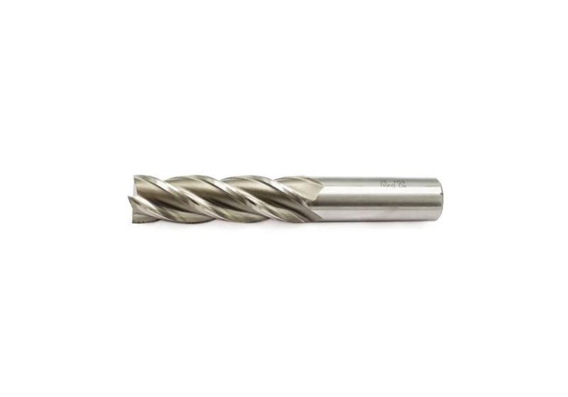 Long White 4Flute End Mill |Hongda-HSS 20