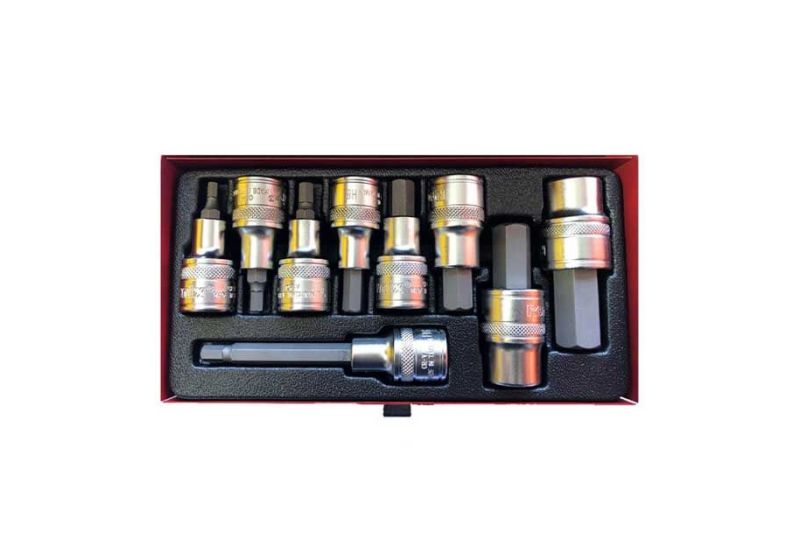 Hex Bit Socket Set 9-Piece 1/2 Inch Ronix |RH-2692