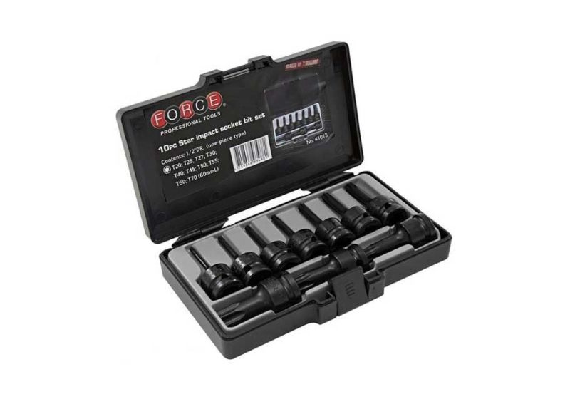 ست آلن بکسی ستاره ای فشار قوی 1/2 اینچ 10 پارچه فورس مدل 41013