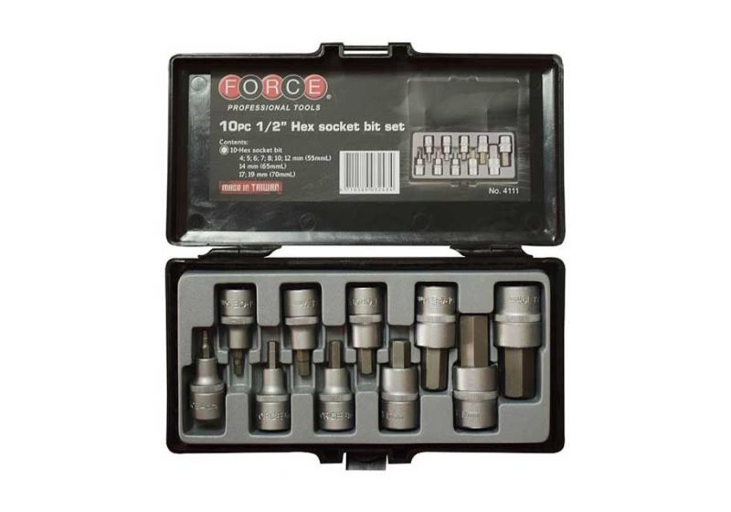 ست آلن بکسی 10 پارچه 1/2 اینچ فورس مدل 4111