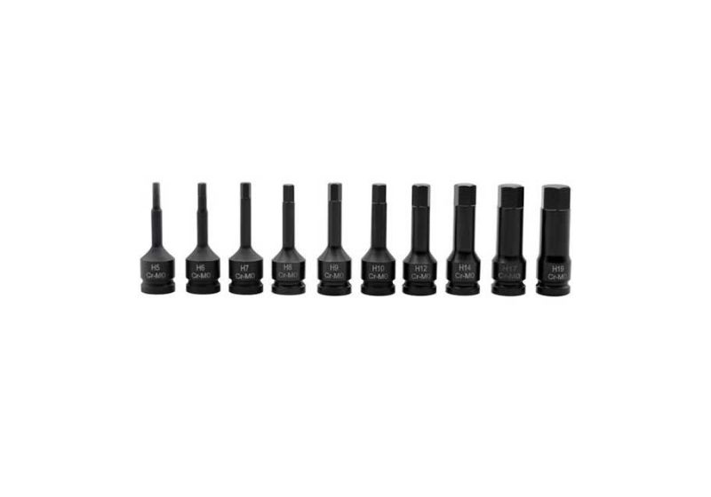 High Pressure Bit Socket 10-Piece 1/2 Inch |D7941110