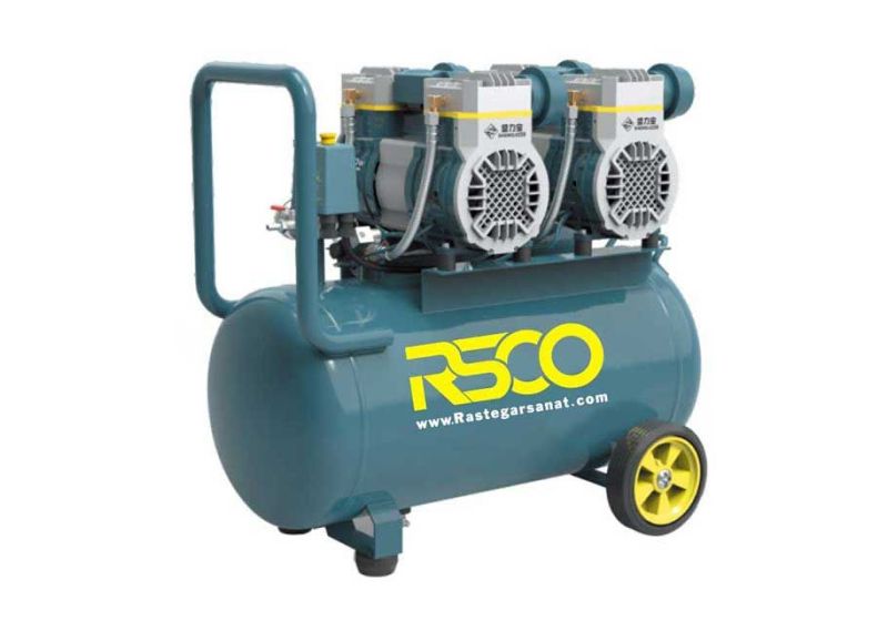 کمپرسور باد سایلنت 50 لیتری RSCO مدل 1600WF50