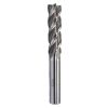 Long White 4Flute End Mill |Hongda-HSSE 12