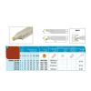 هلدر رو تراش 25 × 25 میلیمتر آکو SRHCR مدل SRHCR 2525 K12