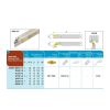 هلدر روتراش 12 × 12 میلیمتر آکو SVJCR مدل SVJCR 1212 K11-S