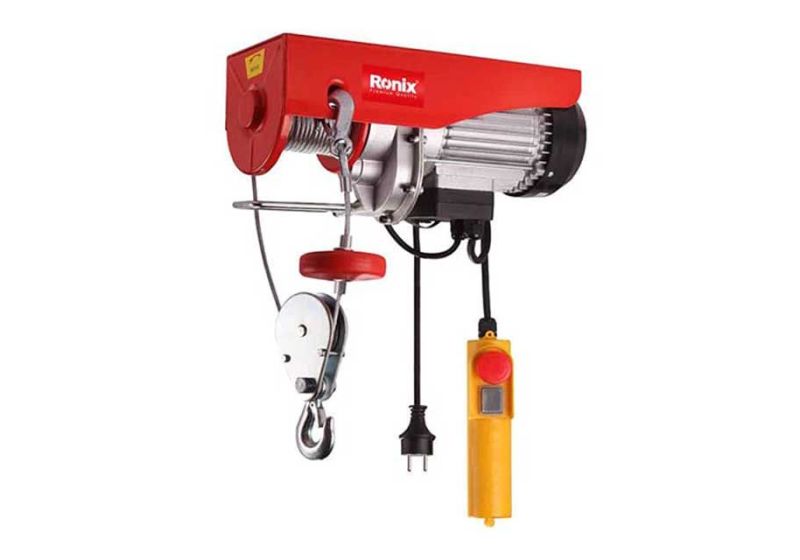 Ronix electric overhead crane 800 kg 18 meters model RH-4135