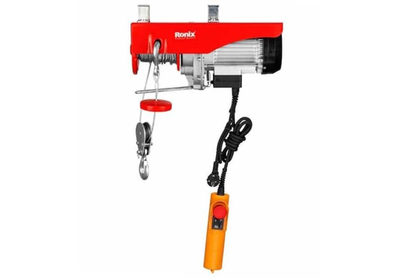 Ronix electric overhead crane 400 kg 18 meters model RH-4132