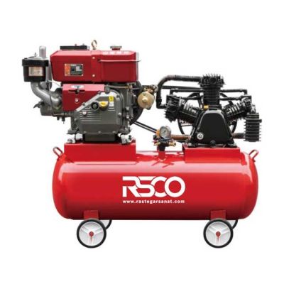 ضاغط هواء بنزين RSCO سعة 250 لتر مودیل ACMG2-250