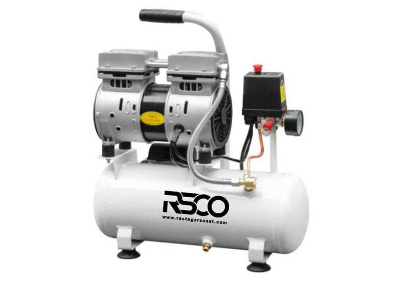RSCO silent air compressor 9 liters ACWC-9