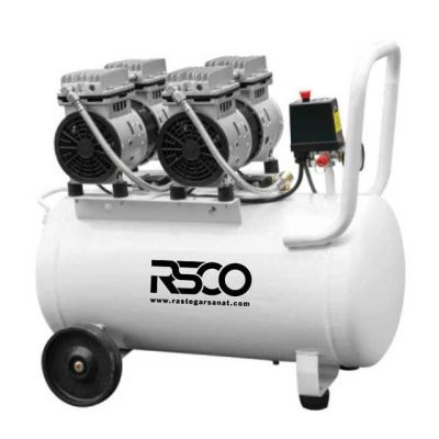 ضاغط هواء صامت RSCO سعة 50 لتر مودیل ACWB2-50