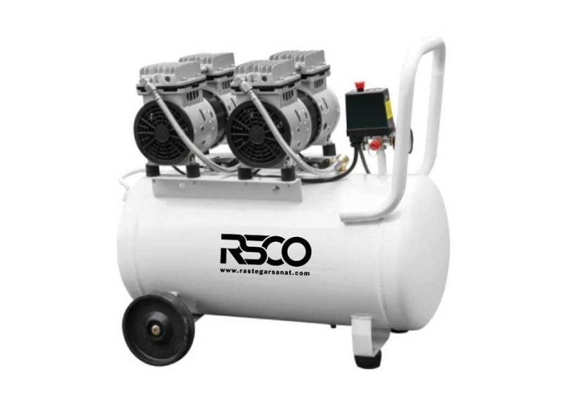 ضاغط هواء صامت RSCO سعة 50 لتر مودیل ACWB2-50