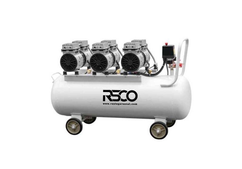 Air compressor 80 liter silent RSCO ACWB3-80