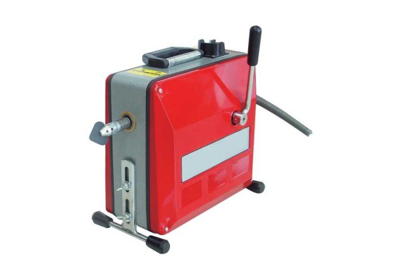 Drain Cleaning Machine | Soft Shafts 8/16/22 mm | For 20-150 mm Pipes