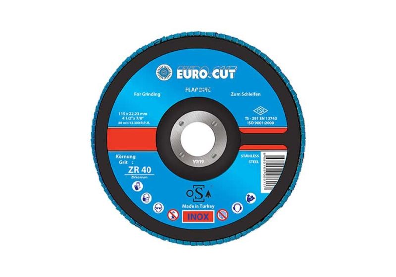 EURO-CAT Flap Disc Size 115-Grit 40