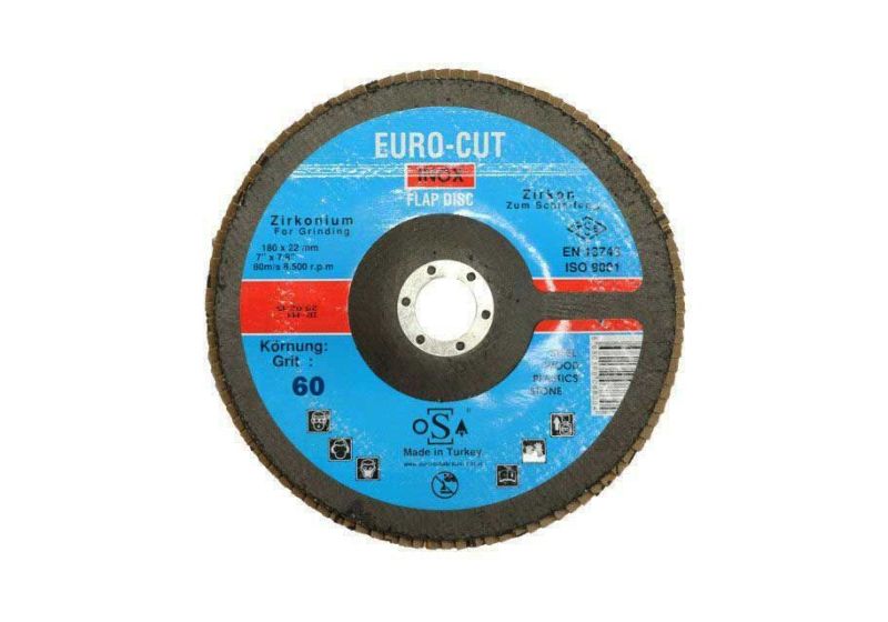 EURO-CAT Flap Disc Size 180 , Grit 60 | Shop Flap Discs