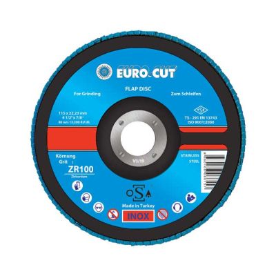 EURO-CAT Flap Disc Size 115-Grit 100